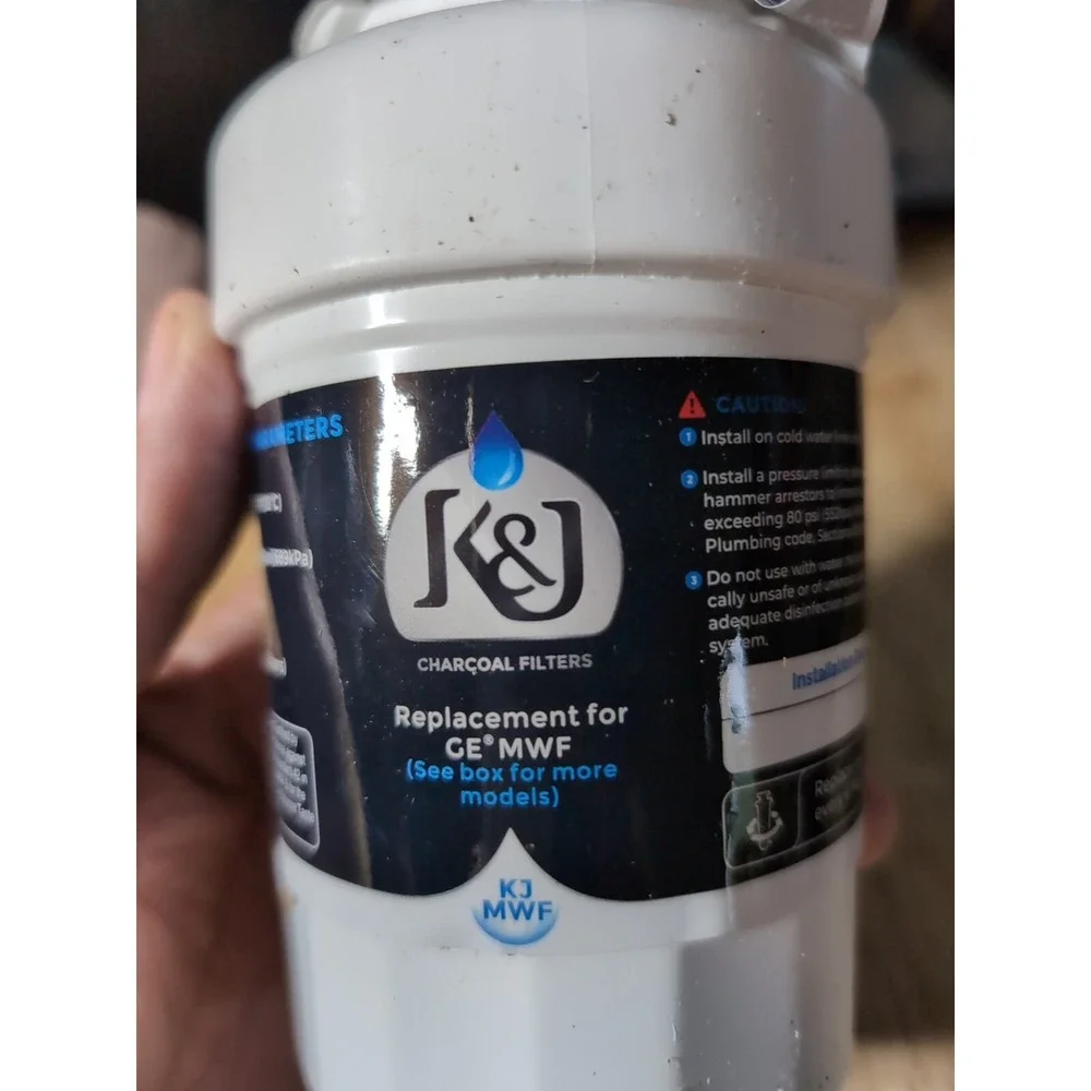 K&J Replacement GE‎ MWF Compatible Water Filter - For GE  Hotpoint Kenmore